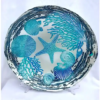 Artistic Accents Turkey Handmade Silver Glass Decorative Bowl - 3X6"