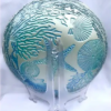 Artistic Accents Turkey Handmade Silver Glass Decorative Bowl - 3X6" - Image 5