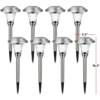 Hgtv Home 8 Pieces LED Solar Path Lights - Image 5