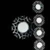 Stratton Home Burst Decorative Wall Mirror - Bronze - 5 Piece - Image 5