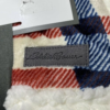 Eddie Bauer Plush Sherpa Fleece Throw – Soft & Cozy Reversible Blanket - Red & Blue Check - Image 5