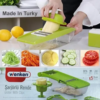 Wenken 5 In 1 Slicer Cutter Fruit Vegetable Chopper Peeler Grater With Clips - Image 2
