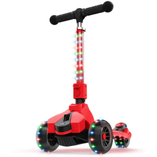 Jetson Saturn 3 Wheel Light-Up Folding Scooter