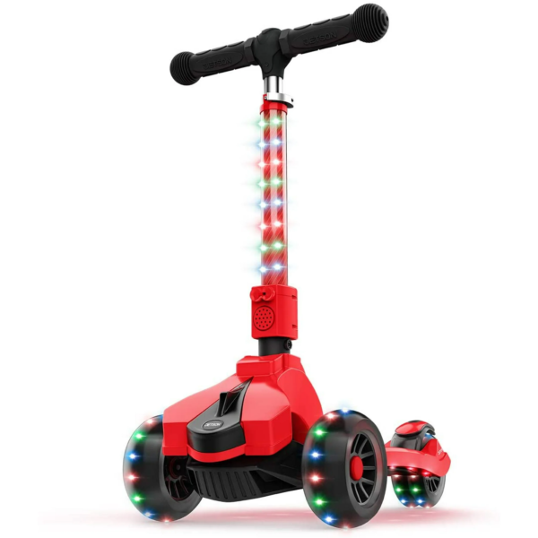 Jetson Saturn 3 Wheel Light-Up Folding Scooter