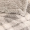 Life Comfort Reversible Sherpa Plush Fleece Blanket 94” X 108” Fits King Or Queen Bed - Image 2