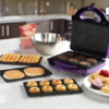Swan Excellent 4-in-1 Cake Shop - Doughnut/Cupcake/Waffle/Pie Maker - Image 3