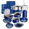 GraniteStone 20pc Non Stick Diamond Cookware & Bakeware Set - Image 4