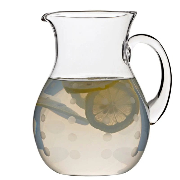 Mikasa Bubbly Belly Round Glass Jug - 2.9 QT - Image 2