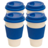 Biodegradable Bamboo Fiber Travel Cup - Black - Image 2