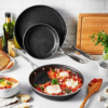 Henckels Capri Notte Granitium 3pc Fry Pan Set