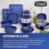 GraniteStone 20pc Non Stick Diamond Cookware & Bakeware Set - Image 6