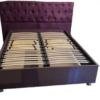 Florence Queen Sized Bed Frame With Full Upholstered Head Board
