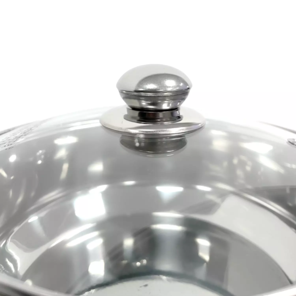 Prima 24cm 3-Tier Steamer With Glass Lid - 4pc - Image 5