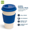 Biodegradable Bamboo Fiber Travel Cup - Black - Image 4