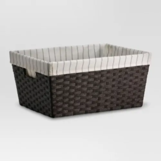 Threshold Lined Weave Gift Basket - ''17 X 12'' x 8"