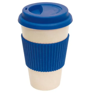 Biodegradable Bamboo Fiber Travel Cup - Black