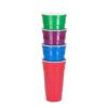 Jia Wei 8pc Party Cup Set With Straws - Image 2