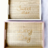 Wooden Serving Tray With Handles - Set Of 2 - Image 3