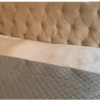 Florence King Size Bed Frame With Full Upholstered Head Board - Beige - Image 4