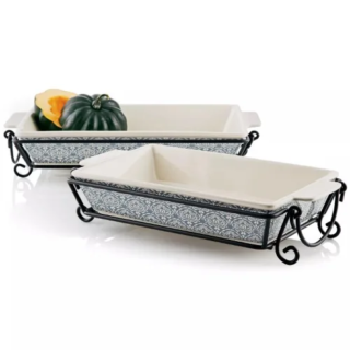 Sam's West 4-pc Bakeware Set With Metal Racks