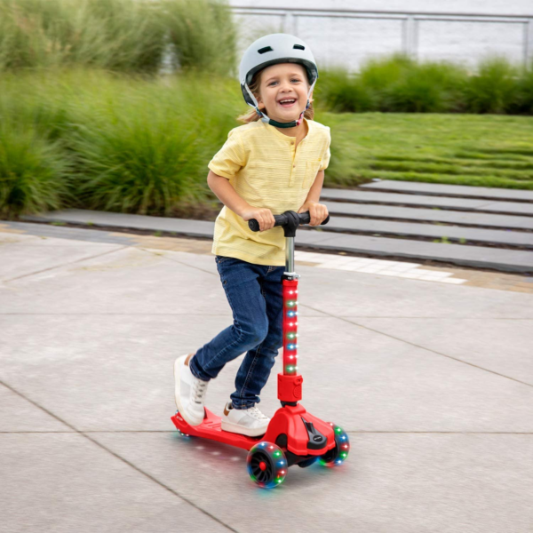 Jetson Saturn 3 Wheel Light-Up Folding Scooter - Image 8