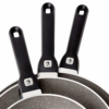 Henckels 3pc Tuscany Granitium Scratch Resistant Fry Pan Set - Image 3
