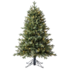 Pre-Lit Micro Led Slim Artificial Christmas Tree - 4ft (1.2m) - Image 2