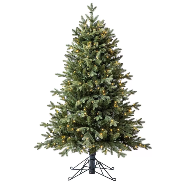 Pre-Lit Micro Led Slim Artificial Christmas Tree - 4ft (1.2m) - Image 2