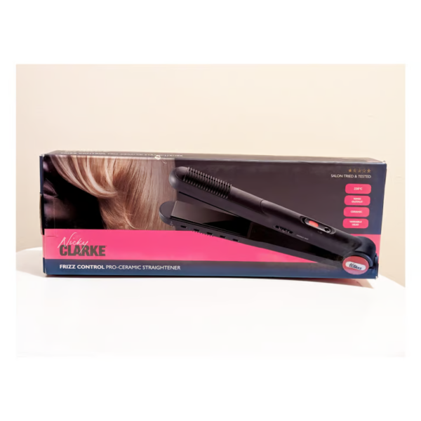 Nicky Clarke Frizz Control Pro-Ceramic Hair Straightener - Image 2