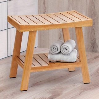 Teak Shower Bench