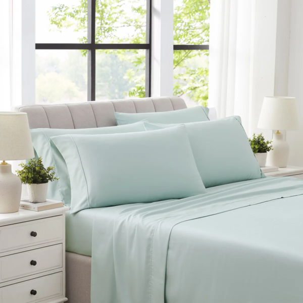 Hotel Signature Egyptian Cotton 400 Thread Count - 6pc Queen Sheet Set - Image 4
