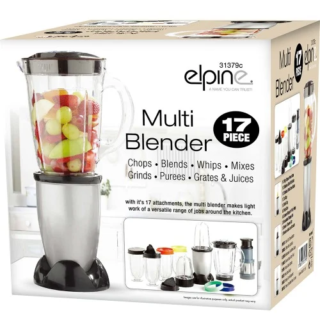 Elpine 17pc Multi Blender (Smoothie Maker & Juice Extractor)