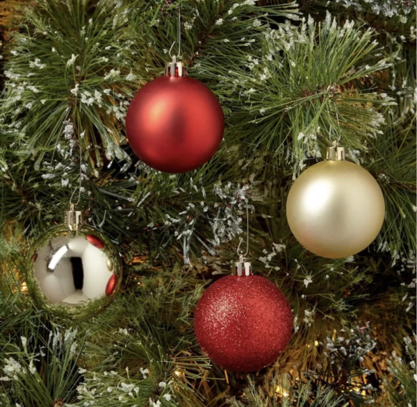Shatter-Resistant 6pc Christmas Ornaments - 6 Inch (15 cm) - Image 4