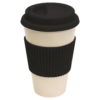 Biodegradable Bamboo Fiber Travel Cup - Black