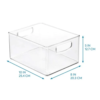 Idesign Kitchen And Fridge Storage Bins - 18pc Set - Image 6
