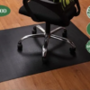 Trendsetter Designer Chair Mat With Charcoal Pattern - 36" x 48" - Image 6