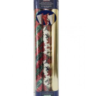 Kirkland Signature Double Sided Christmas Gift Wrap - 3 Rolls