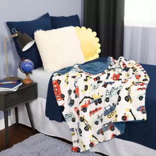 Life Comfort Kids Sherpa Fleece Throw Blanket - 40" X 50"