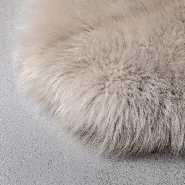 Windward Sheepskin Rug, 71" X 85" - Image 4