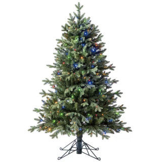 Pre-Lit Micro Led Slim Artificial Christmas Tree - 4ft (1.2m)