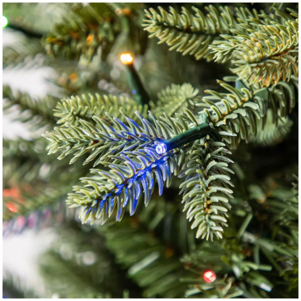 Pre-Lit Micro Led Slim Artificial Christmas Tree - 4ft (1.2m) - Image 9