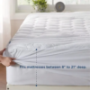 Restful Nights Easy Rest Mattress Pad - Twin XL - 39" X 80" - Image 5
