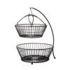 Gourmet Basics By Mikasa Cherie 2-tier Basket With Banana Hook - Image 5