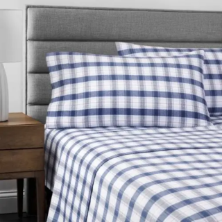 Portuguese Flannel 4pc Bed Sheet Set – Queen Size