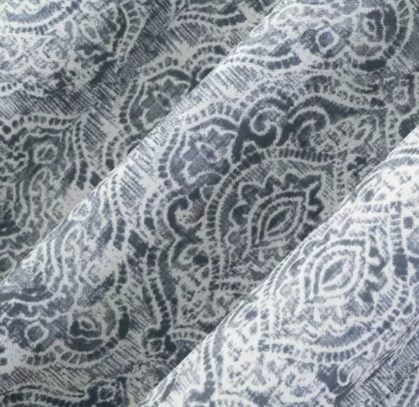 40"x84" Navy Blue Window Curtain Panel Grommet - Image 4