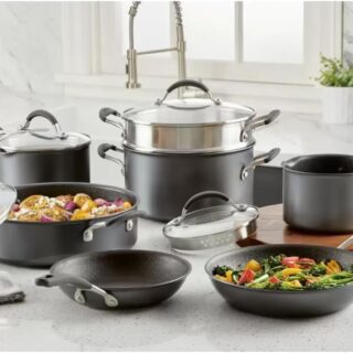Circulon A1 Series With Scratchdefense 11-piece Non-stick Cookware Set
