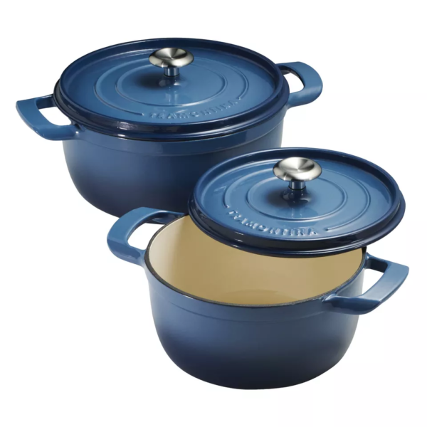 Tramontina 4qt & 6t Enameled Cast Iron Dutch Oven - 2-pack - Image 4