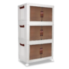 3 Tier Closet Organizers Stackable Storage Bins