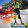 Hoverstar Hoverboard 6.5" Electric Scooter With Bluetooth Speaker And Led Light - Wave - Image 4
