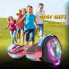 Hoverstar Hoverboard 6.5" Electric Scooter With Bluetooth Speaker And Led Light - Chrome Red - Image 5